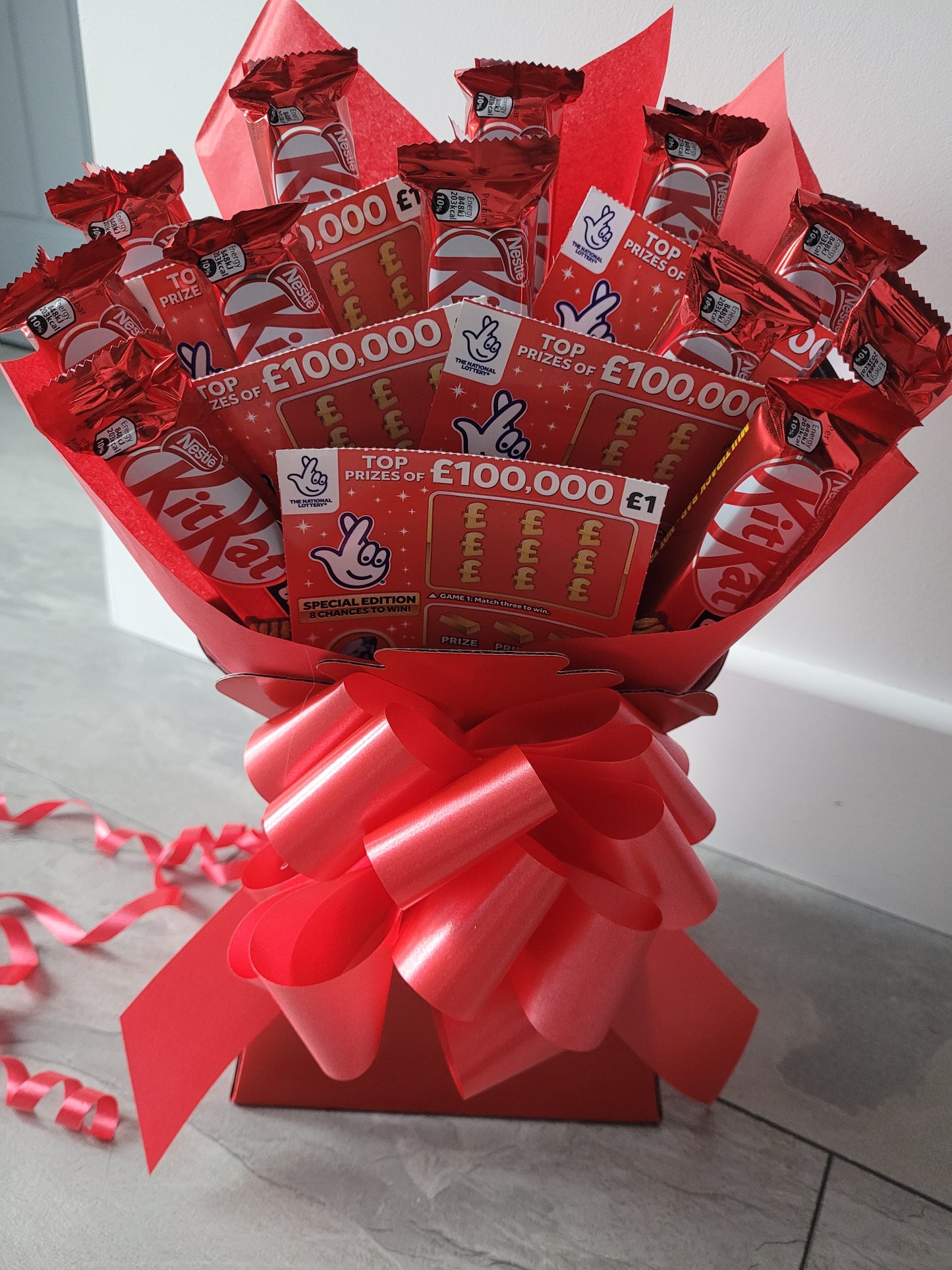 Kitkat chunky gift hamper with scratch cards