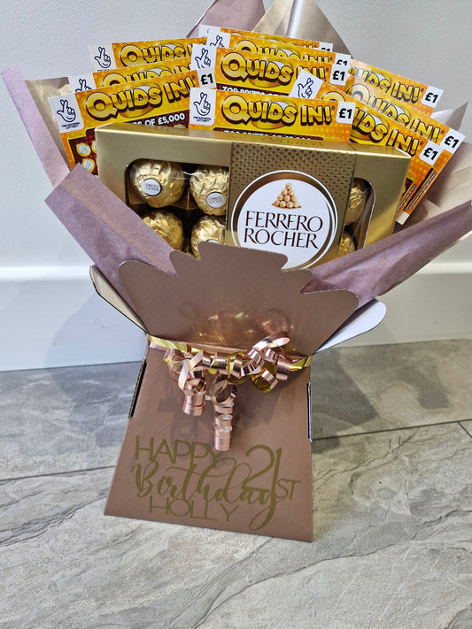 Ferrero Rocher & Scratch card gift hamper