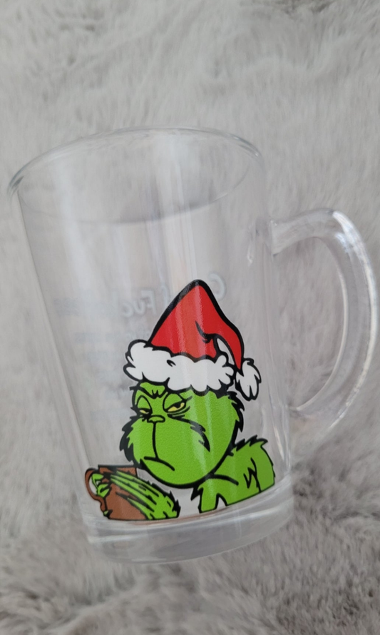 Grinch coffee cup