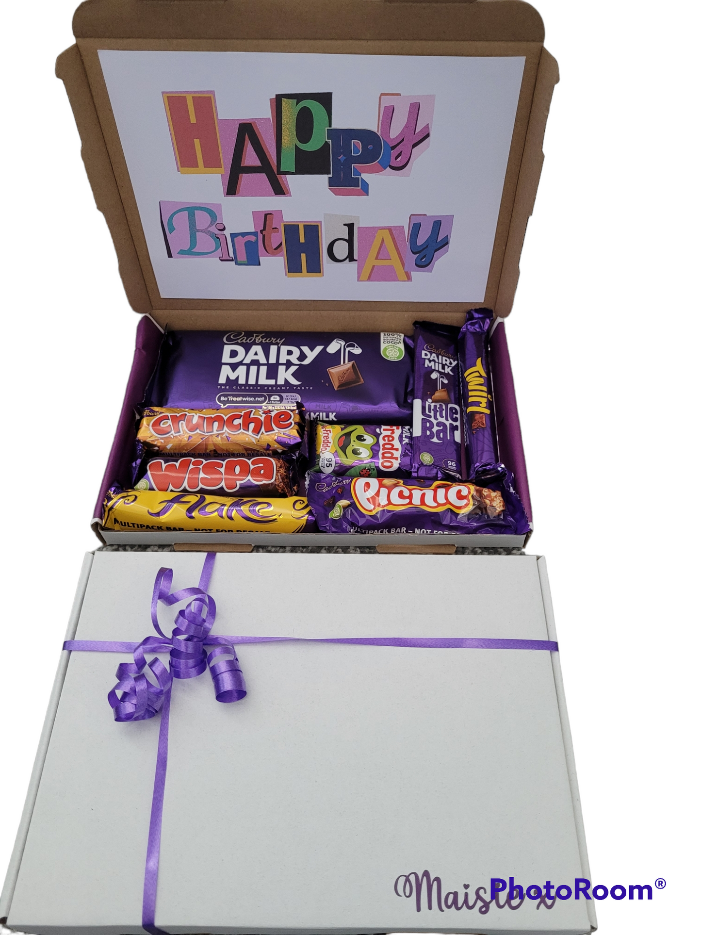 Personalised Cadbury chocolate gift box