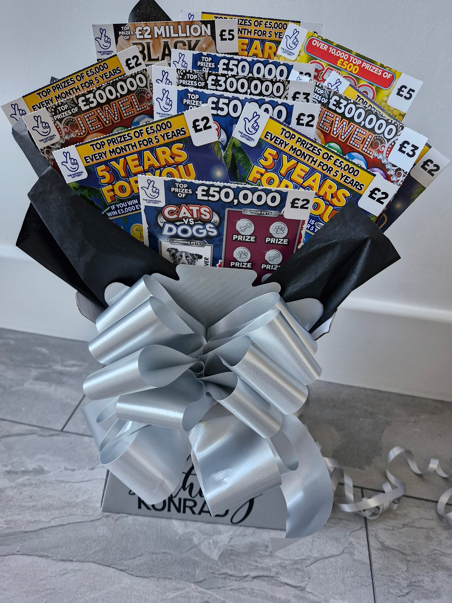 Personalised Full scratchcard hamper