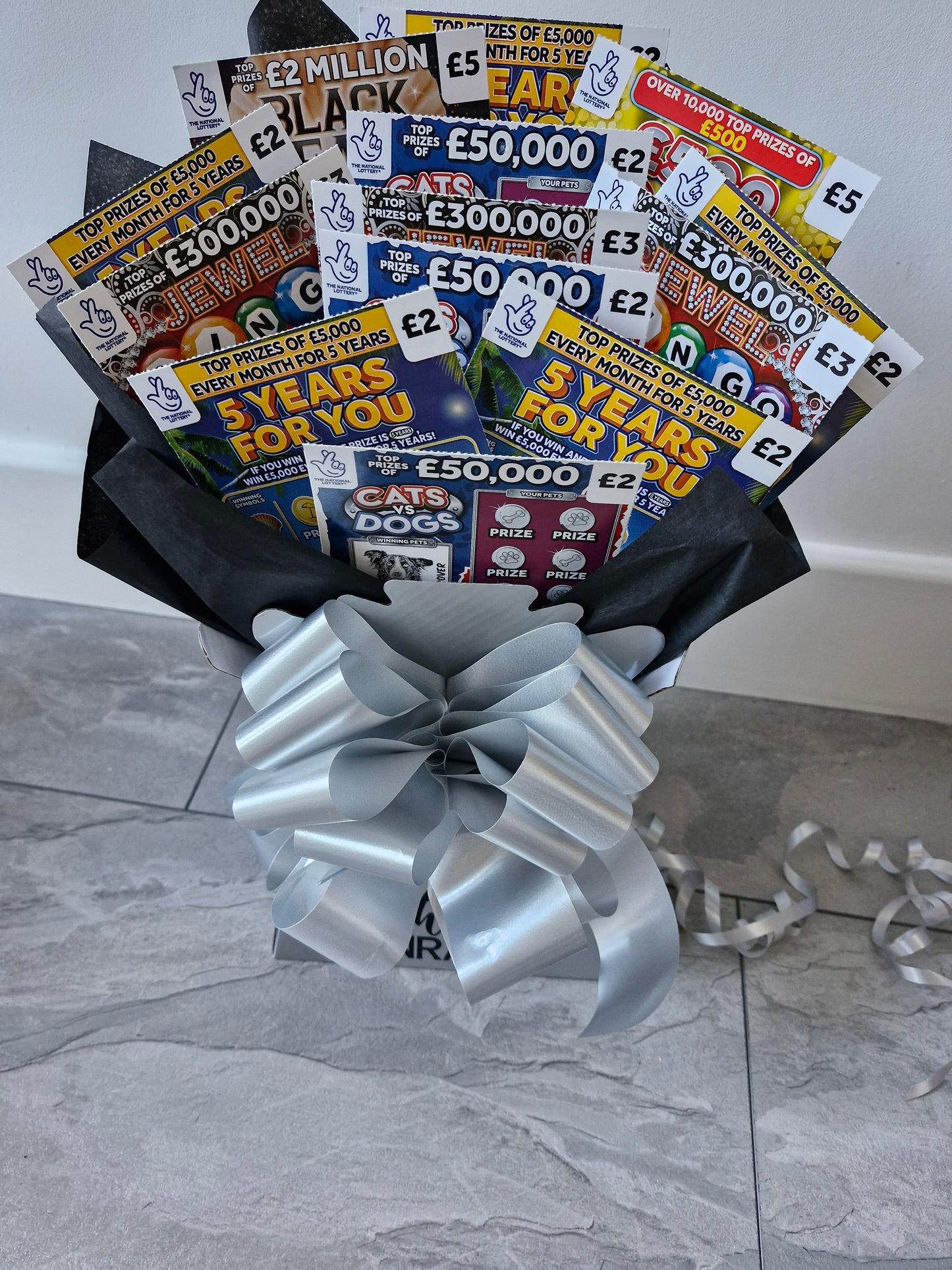 Personalised Full scratchcard hamper