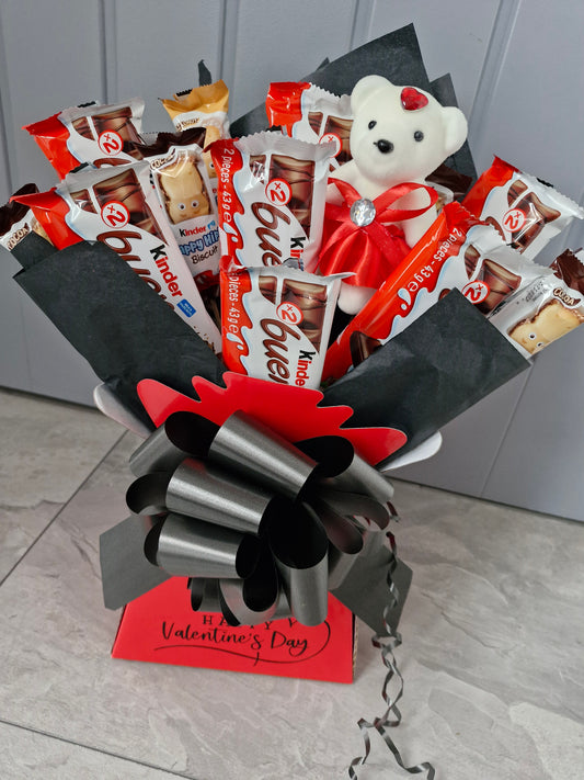 Kinder bueno Valentines gift hamper