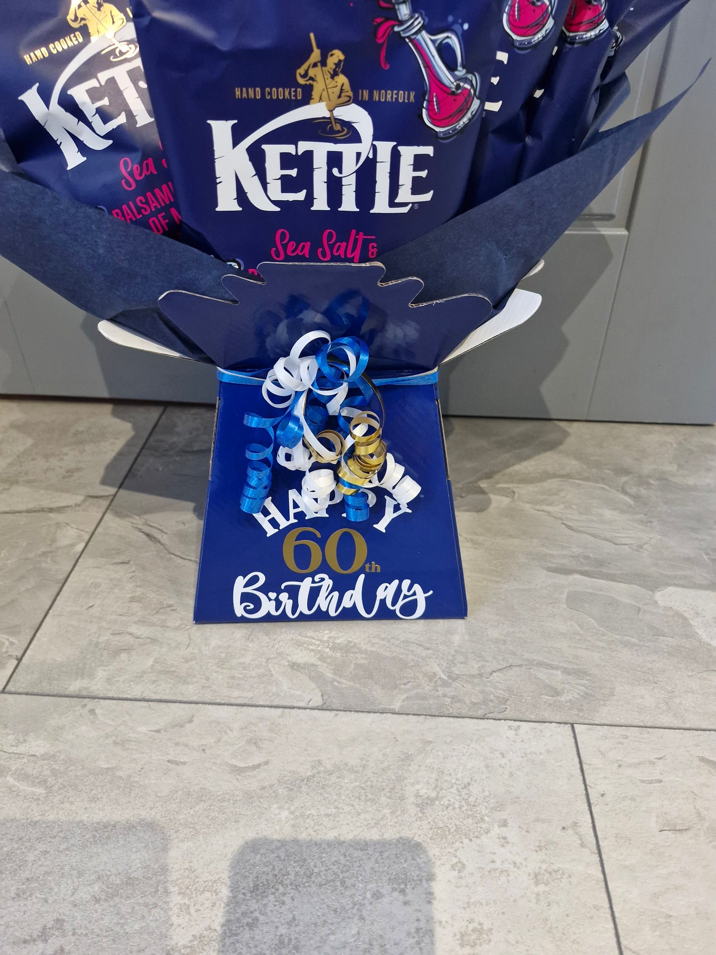 Personalised Kettle crisps gift bouquet