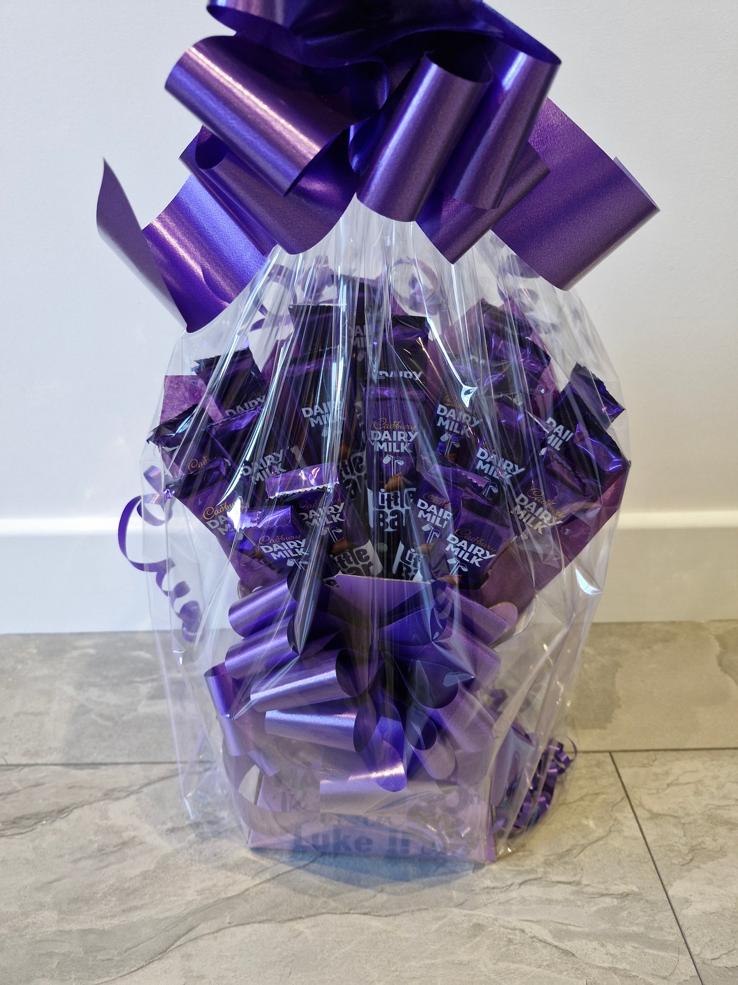 Personalised Cadbury dairy milk little bars gift bouquet